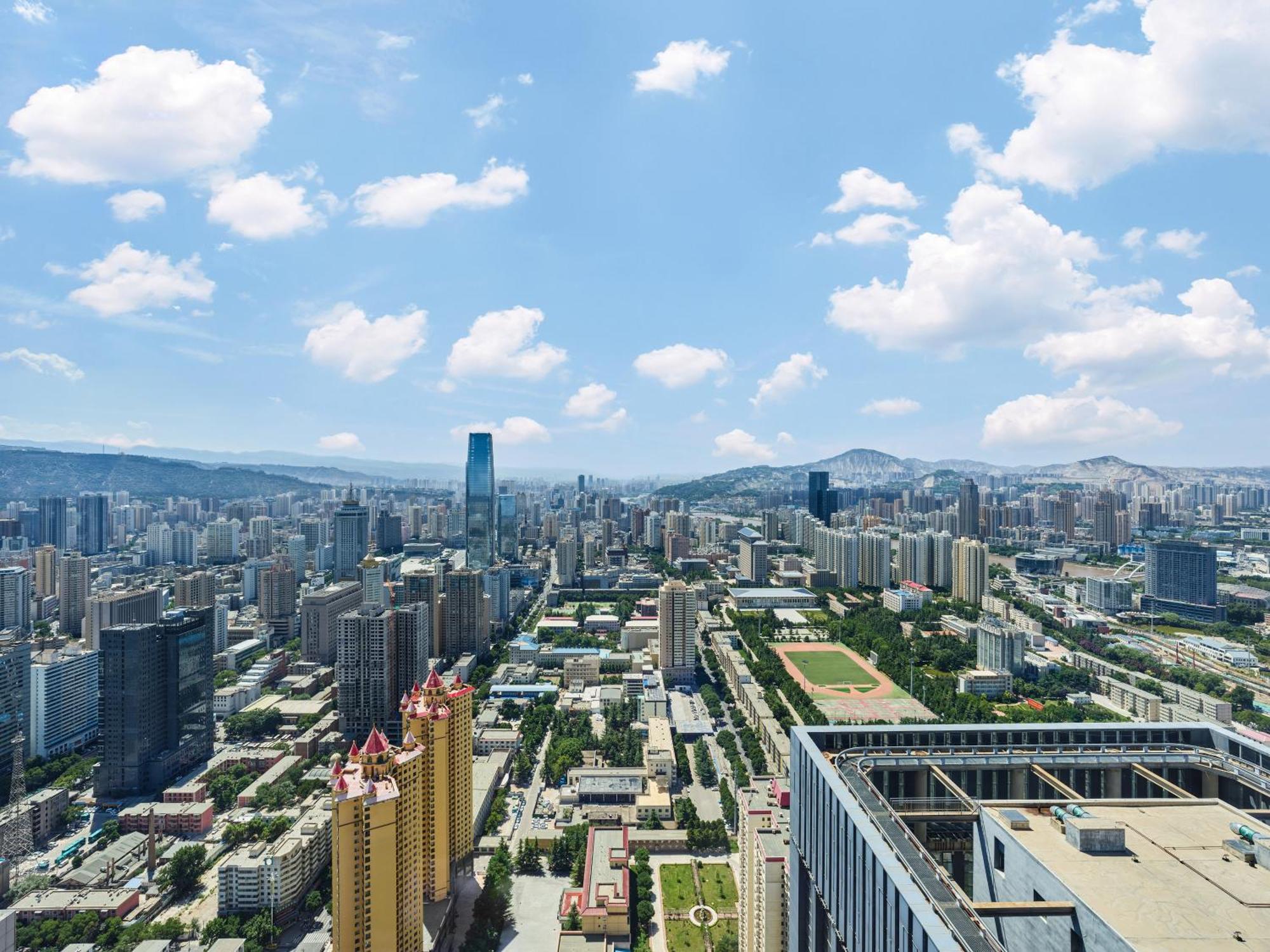 Hilton Lanzhou City Center Ngoại thất bức ảnh