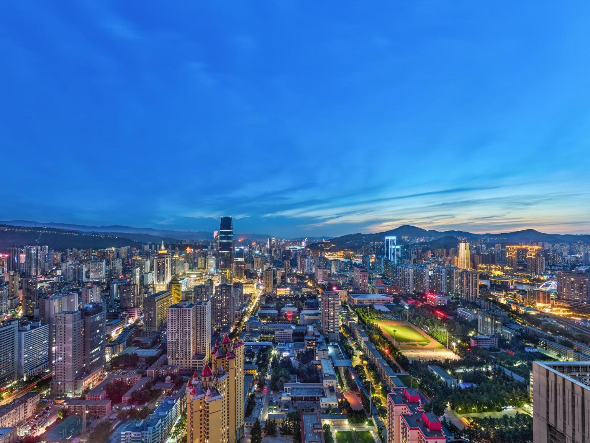 Hilton Lanzhou City Center Ngoại thất bức ảnh